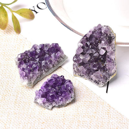 Natural Amethyst Crystal Cluster Quartz