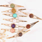 Hair Accessories Gemstone Hairpins Handmade Natural Crystal Accessories Hair Pins