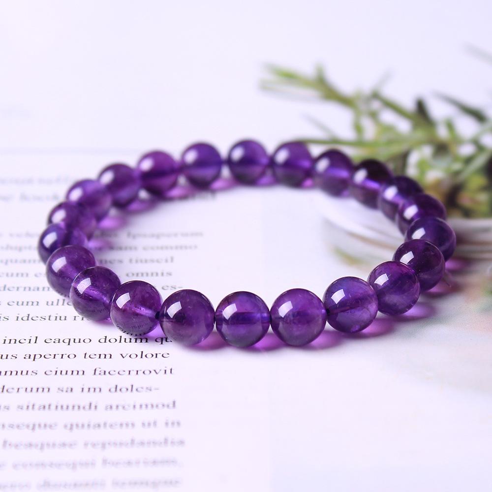 [Amethyst] Uruguay Intense Purple Quality Bracelet