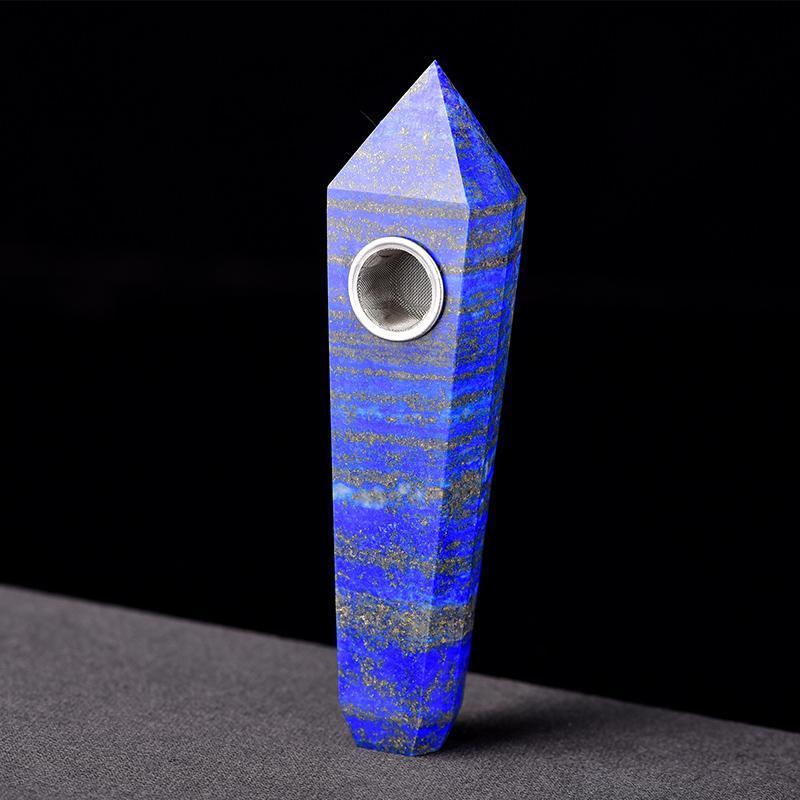 Natural Lapis Lazuli Pipe