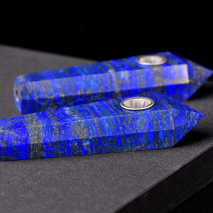 Natural Lapis Lazuli Pipe