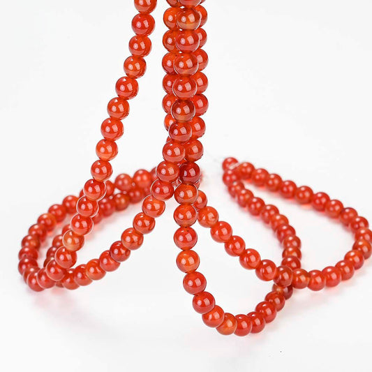 Carnelian Agate Beads for Jewelry Making