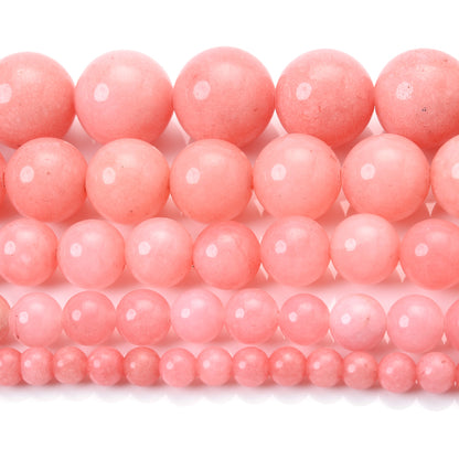 Cuentas de ágata roja para hacer joyas 