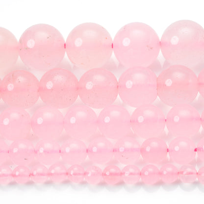 Rose Quartz Beads for Jewelry Making