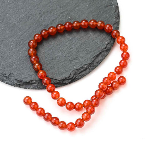 Carnelian Agate Beads for Jewelry Making