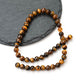 Brown Tiger Eye Round Beads for Jewelry Making