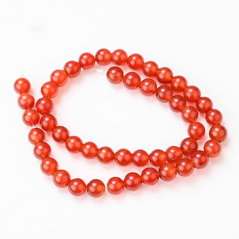 Carnelian Agate Beads for Jewelry Making