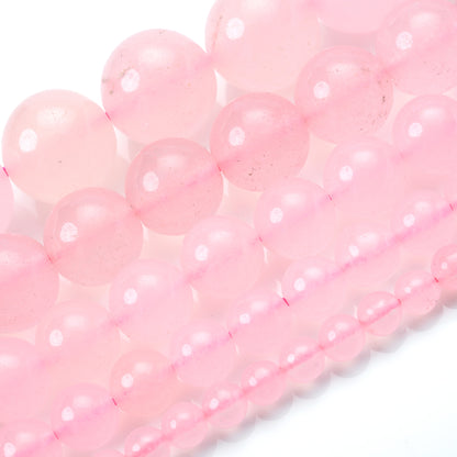 Rose Quartz Beads for Jewelry Making