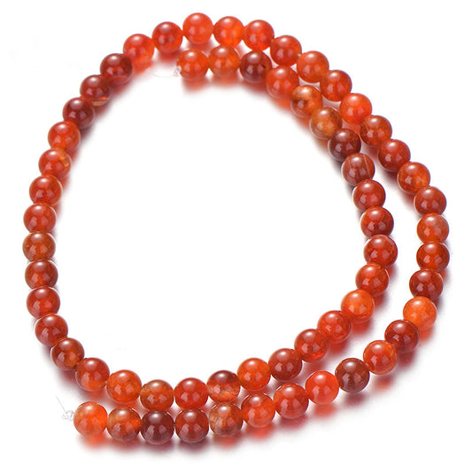 Red Agates Onyx Beads for Jewelry Making