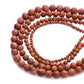 Gold Sandstone Beads for Jewelry Making