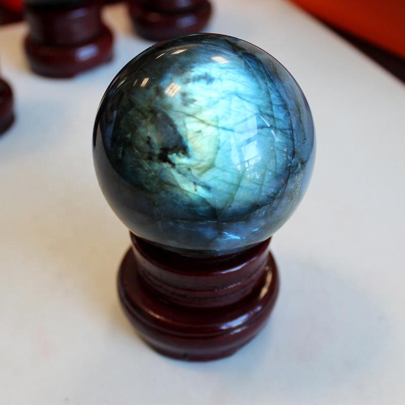 Natural Labradorite Sphere