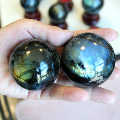 Natural Labradorite Sphere