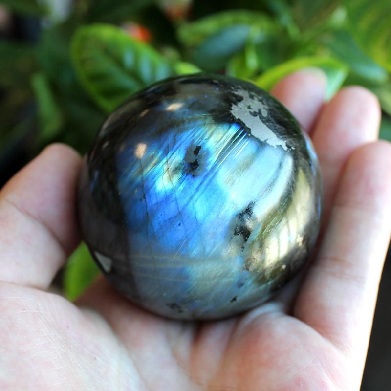 Natural Labradorite Sphere