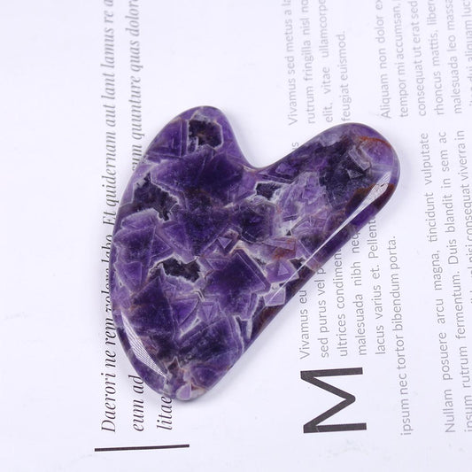 Natural Amethyst Scrapping Plate