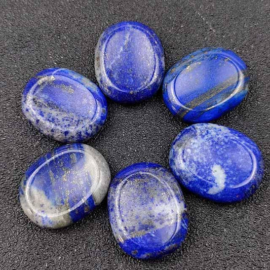 Wholesale Natural Lapis Lazuli Crystal Worry Stone