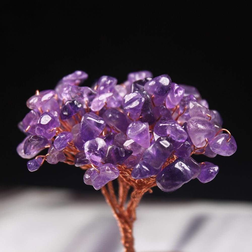 Natural Quartz Crystal Lucky Tree