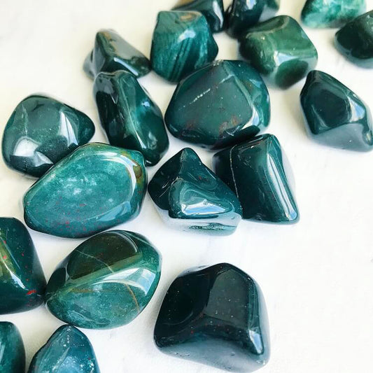 BLOODSTONE TUMBLED STONE