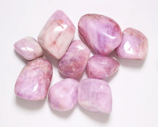 KUNZITE TUMBLED STONE