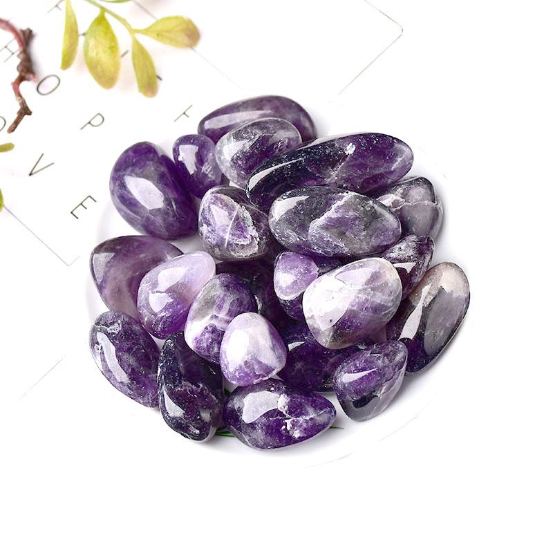 Large Size 10-30mm Natural Crystal Tumble Stones