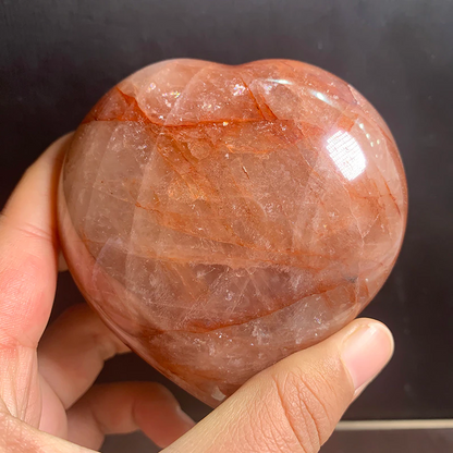 Fire Quartz Heart