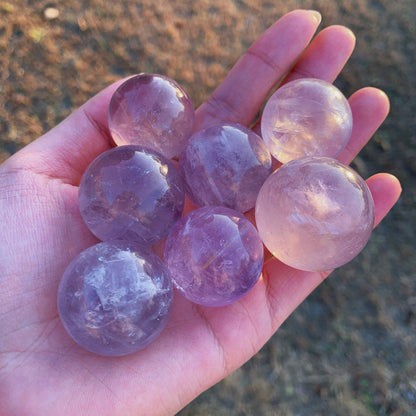 Natural Amethyst Mini Sphere