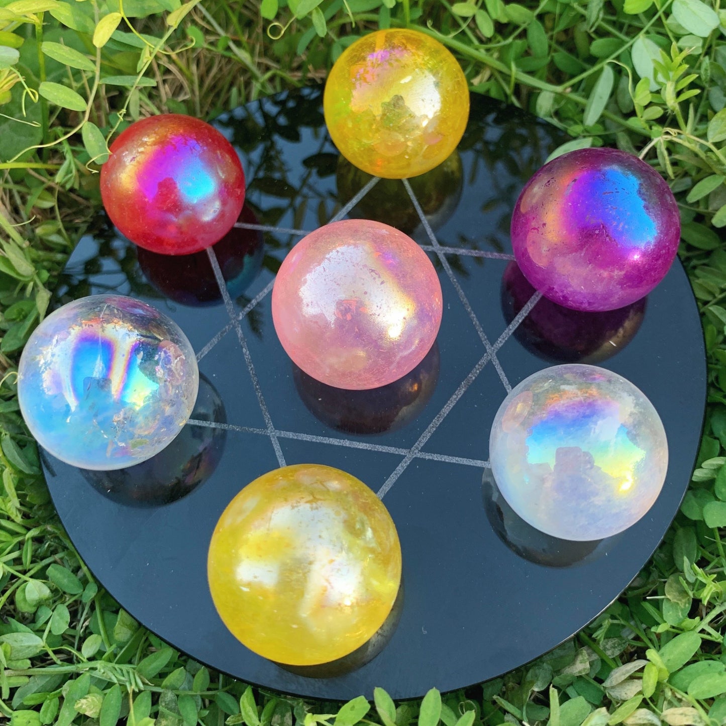 Natural AURA COLOURFUL SPHERES