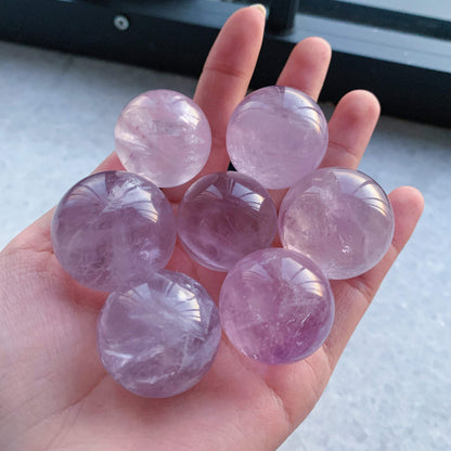 Natural Amethyst Mini Sphere