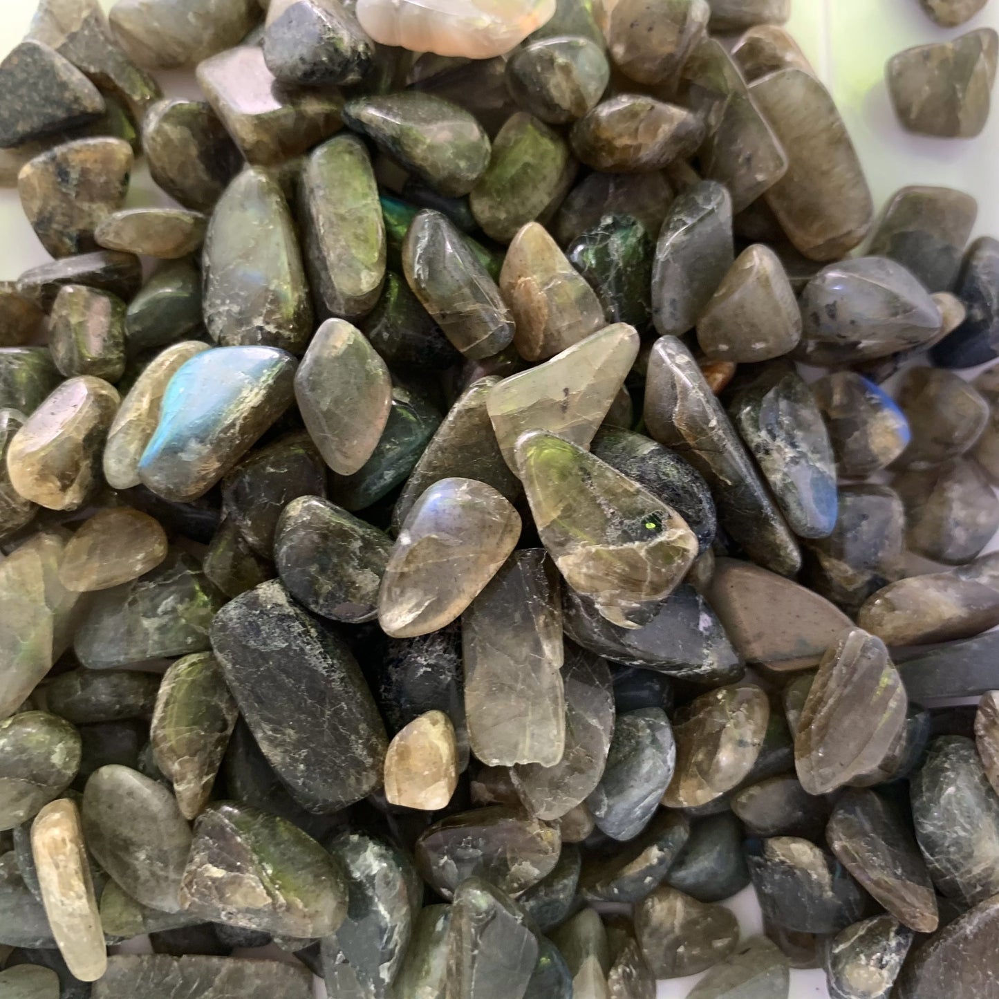 Natural LABRADORITE Chips