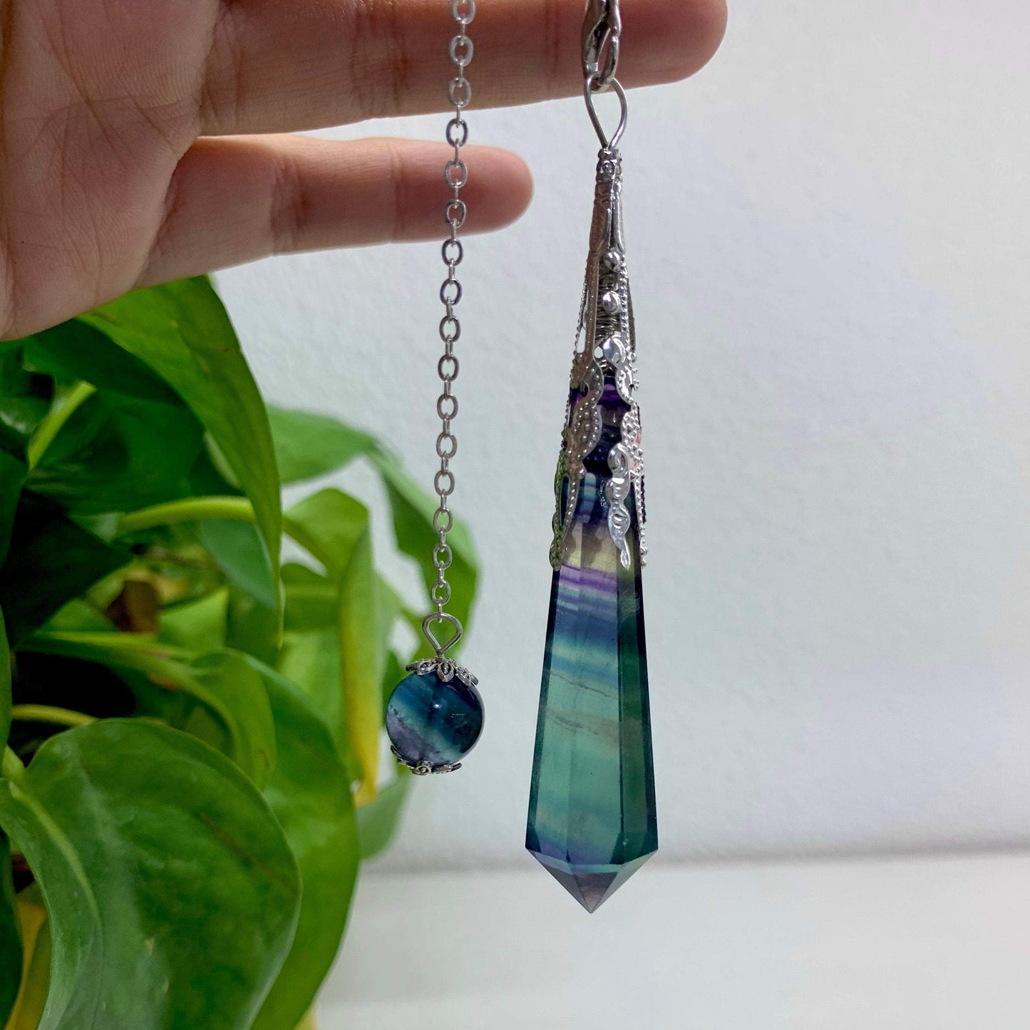 Colorful Pendulum Healing Crystal