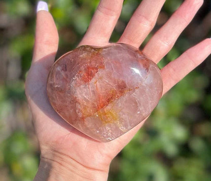 Fire Quartz Heart