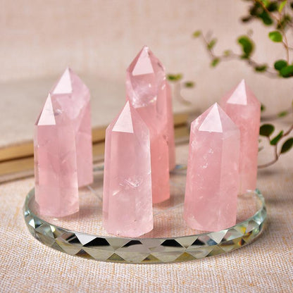 1 juego de piedras curativas de chakras con punta de cristal natural con placa de siete estrellas